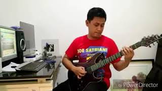 Joe Satriani \u0026 steve vai guitar Riff play by Irvan Borneo