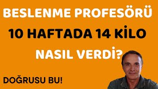 10 HAFTADA 14 KİLO NASIL VERDİ? - Fonksiyonel Tıp Akademisi