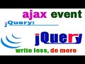 26.5 jQuery Ajax() - send and receive data by Json - Object