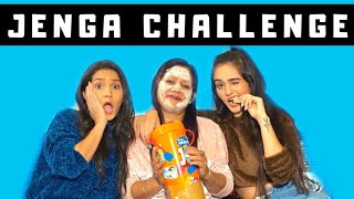 Jenga Challenge with Mom | Sharma Sisters | Tanya Sharma | Kritika Sharma