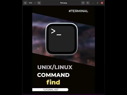 Linux (File) Commands #27 #shorts – find