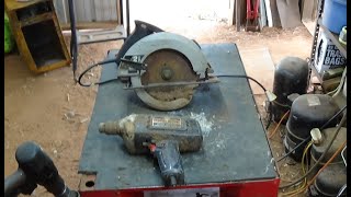 Scrapping an old Drill and Skill Saw for Copper