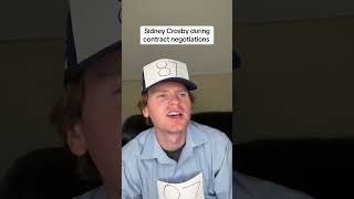 Sidney Crosby Contract Negotiations
