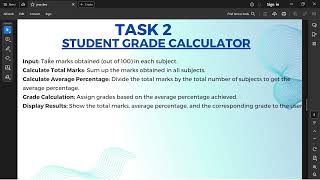 CodSoft (Java Development) - Task 2: Student Grade Calculator #webdevelopment #softwaredeveloper