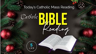 Today's Catholic Mass Reading || Daily Bible Reading In HIndi || 5 January 2025 || PBTV