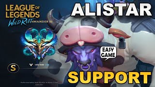 ALISTAR THE BEST AND EASIEST SUPPORT! | S GRADE | Legendary Rank Gameplay