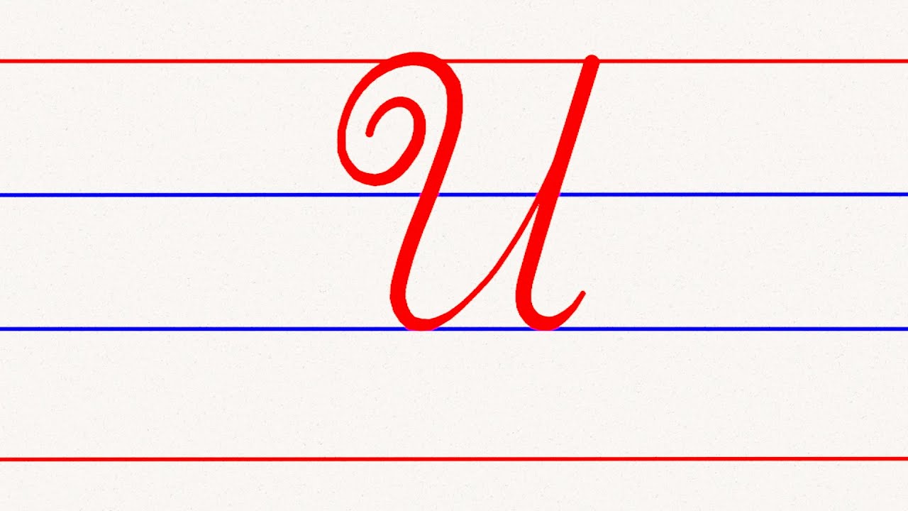 Uppercase U Cursive The Surprising Change To The Cursive Letter Q