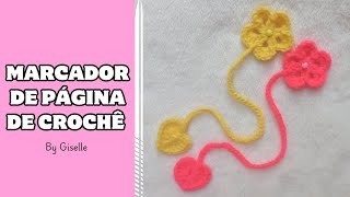 MARCADOR DE PÁGINA DE CROCHÊ- Passo a Passo #crochet #marcadordepagina