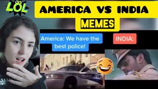 India VS America Memes | Ultimate compilation| USA VS INDIA MEMES REACTION!! #indiavsamerica