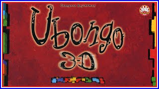 No.019 Ubongo3D ウボンゴ３D ☆あの激ムズ立体パズルが遂に登場☆【Bodvlog】