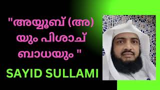 അയ്യൂബ് നബി (അ) യും പിശാച് ബാധയും. സയ്യിദ് സുല്ലമി