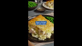 Giant Chicken Alfredo Bake