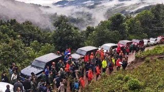 哀牢山遇难地质调查队员生前活动细节：曾在石板上留油漆标志