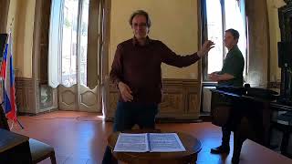 Conducting masterclass with Ennio Nicotra. GERMAN INFLUENCES IN  MUSIN'S SCHOOL  \