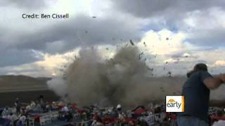 The Early Show - Investigators examine air show vids and pics