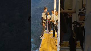 Himalayan Bungy Rishikesh #bungee #bungeejumping #jumping #adventure #trending #viral #bungy #shorts