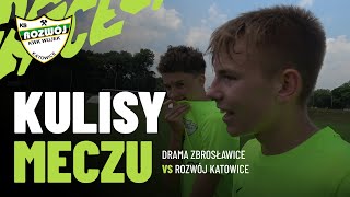 Kulisy meczu Drama Zbrosławice - Rozwój 2:0