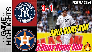 NY Yankees vs HOU Astros [TODAY] Highlights | May 07, 2024 | OMG HOME RUN [Party Game Yankees]