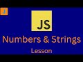 Numeric and String Types JavaScript