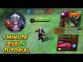 DYRROTH TUTORIAL 1 MINUTE LEVEL 4 ROTATION IN MYTHIC RANKED!!