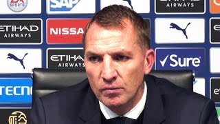 Man City 3-1 Leicester - Brendan Rodgers FULL Post Match Press Conference - Premier League