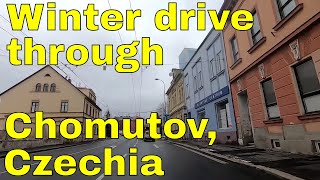 Drive to Chomutov, Czech Republic.