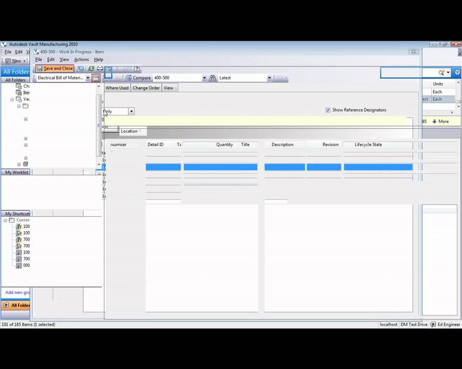 Part 3 - Managing Bill Of Materials With Autodesk Vault Manufacturing ...
