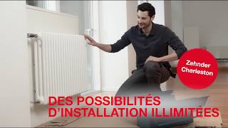 Radiateur Zehnder Charleston 90 ans - INSTALLATIONS