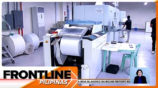 Pag-iimprenta ng mga balota, inurong sa Jan. 27 | Frontline Pilipinas