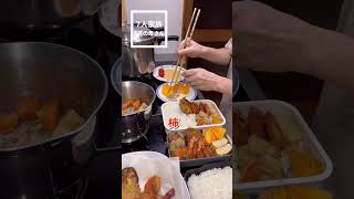 【揚げ揚げ弁当】7人家族の朝は弁当作りから / エビフライ / #shorts