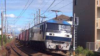 EF210-159牽引貨物列車　土山～魚住間にて2