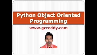 Python Class 24 - Python Object Oriented Programming