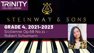 [OFFICIAL] 2021-2023 Trinity Grade 4 Siciliennne, Robert Schumann Op.68 No.11