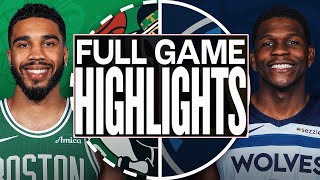 Minnesota Timberwolves vs Boston Celtics Full Game Highlights Jan 29,2025 NBA Season 2024-25