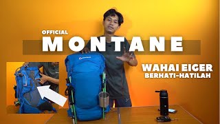 PESAING EIGER & OSPREY !!! REVIEW MONTANE TRAILBLAZER 44 | MONTANE VS OSPREY MENDING MANA ?