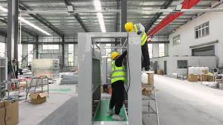 Air Shower Installation Timelapse | 23 Seconds Fast Motion Assembly Process!