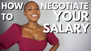 How To Negotiate Your Salary After A Job Offer l 5 Salary Negotiation Tips