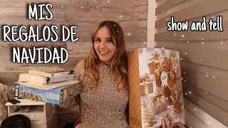 Te muestro mis regalitos de Navidad | ASMR español show and tell