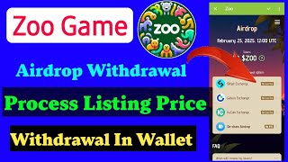 Zoo Token Withdrawal Process In Bitget Wallet | $Zoo Diposit Address | Zoo Airdrop Bitget Wallet