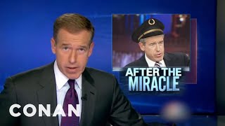 More Brian Williams Exaggerations | CONAN on TBS