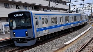 西武狭山線20000系20155F各駅停車本川越行き西所沢駅到着(2023/5/28)