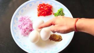 Indian Stuffed MASALA Omelette - Egg recipes Indian style - BeerBiceps HEALTHY Breakfast Recipes