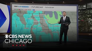 Chicago weather: Mostly cloudy and windy with a few flurries