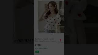 Korean pintrest tops🍒 meesho finds | korean tops