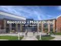 CS248: Module 1.5 - Bootstrap Modal Dialogs