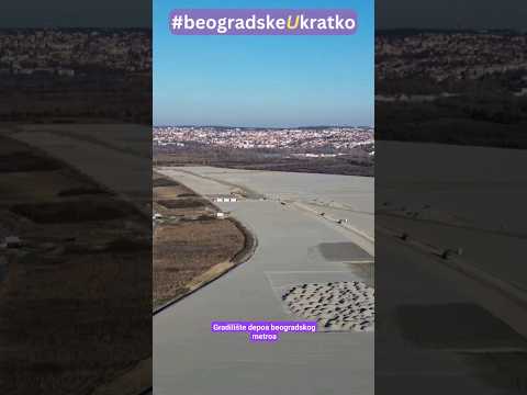 BEOGRADSKI METRO TREBA DA KRENE ODAVDE #belgrade #beogradske #beograd # ...