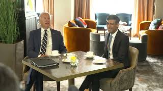 US President Joe Biden meets UK Prime Minister Rishi Sunak