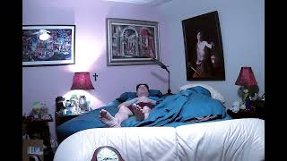 Real Ghost attacks man while sleeping caught on camera.