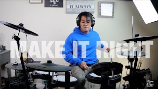 BTS "MAKE IT RIGHT (feat. Lauv)" DRUM COVER