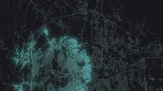 Dijkstra Pathfinding Visualization in Rome